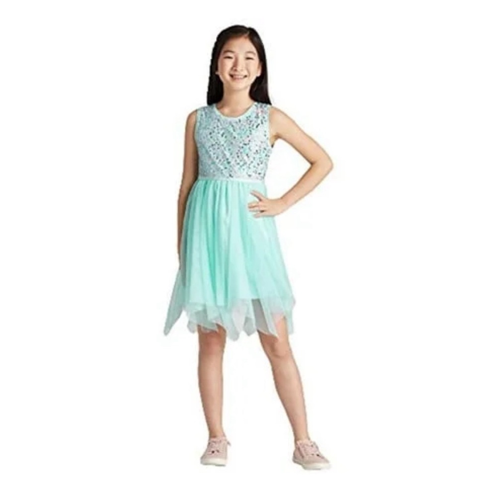 Cat and Jack Sequin Tulle Dress